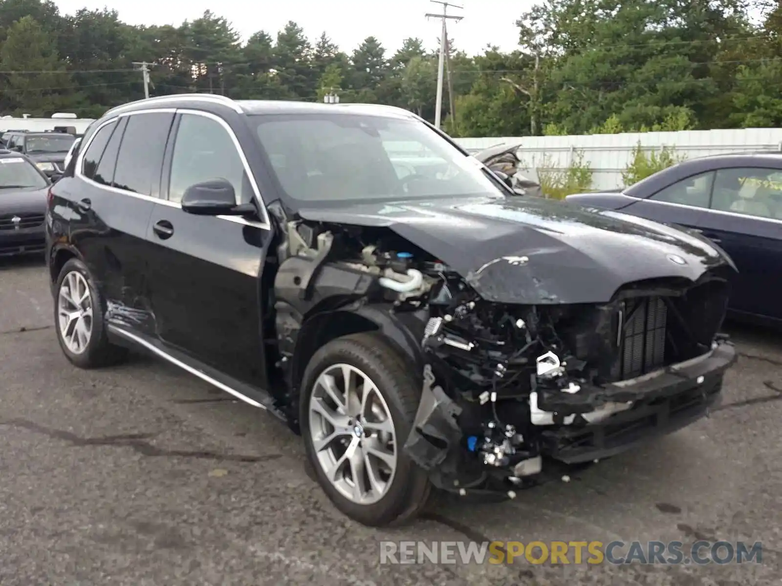 1 Photograph of a damaged car 5UXCR6C51KLK87801 BMW X5 2019