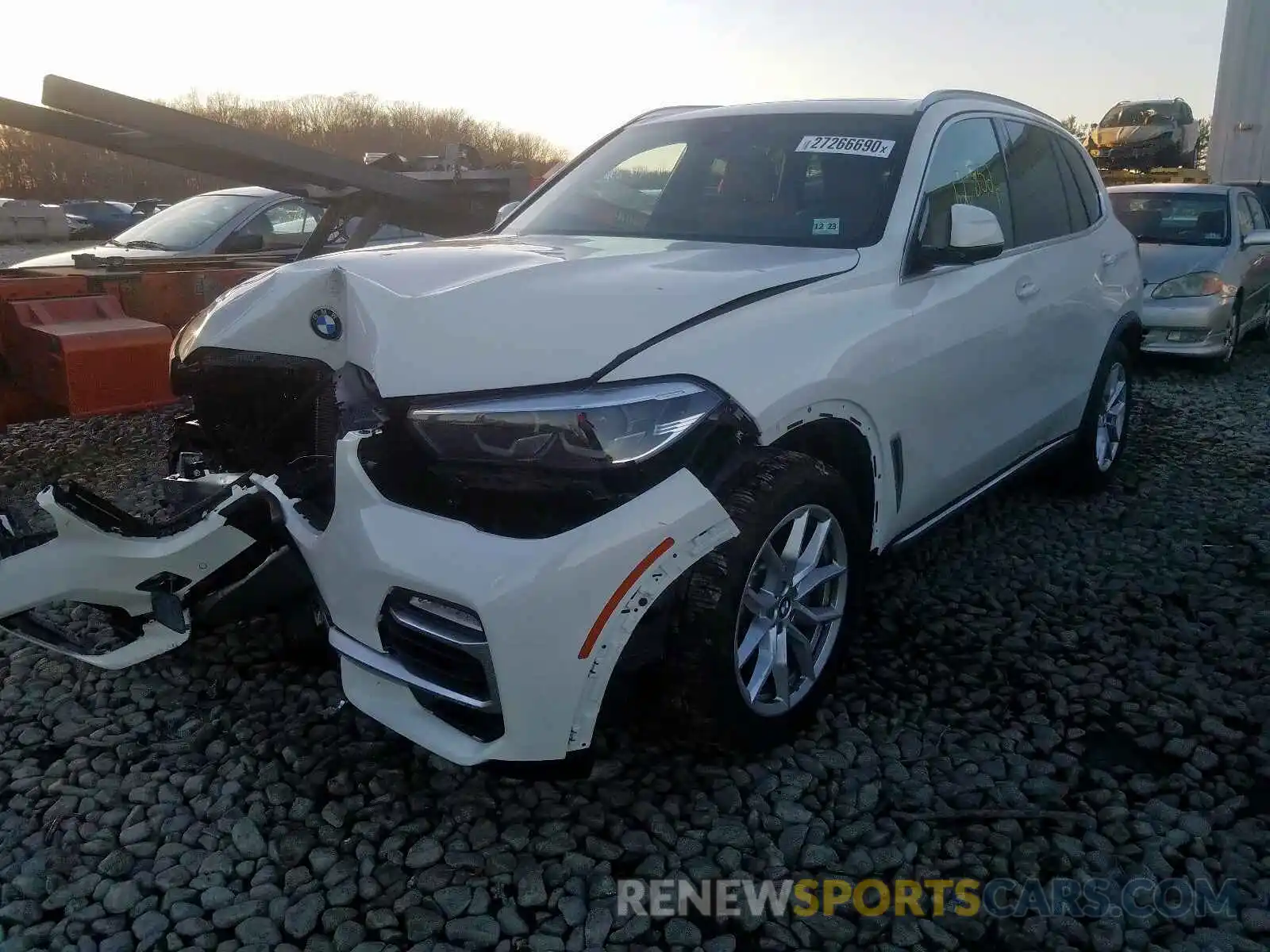 2 Photograph of a damaged car 5UXCR6C51KLK89953 BMW X5 2019