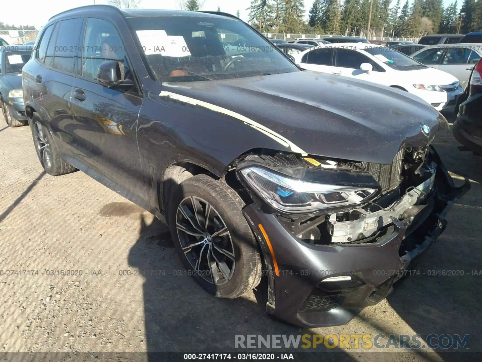 1 Photograph of a damaged car 5UXCR6C51KLK99883 BMW X5 2019