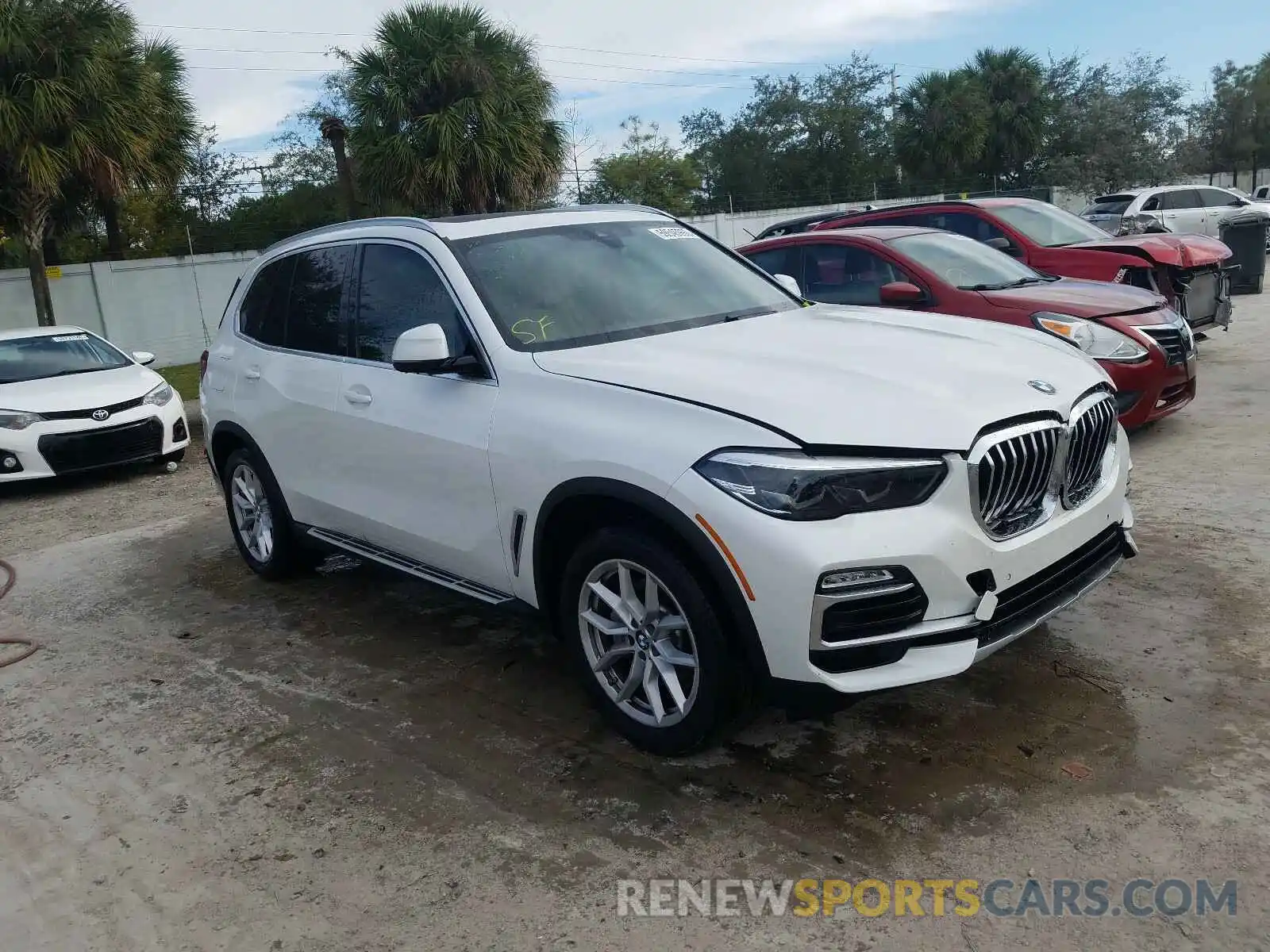 1 Photograph of a damaged car 5UXCR6C51KLL02684 BMW X5 2019