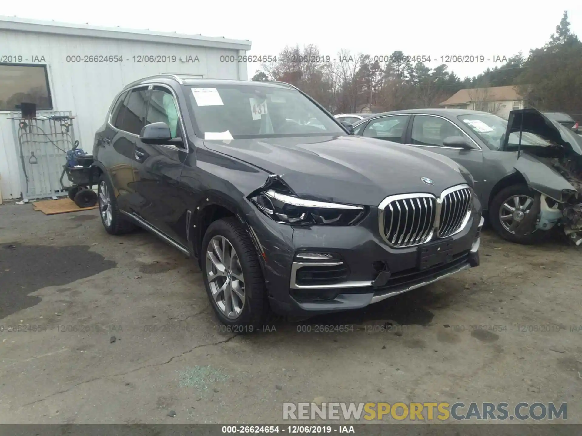 1 Photograph of a damaged car 5UXCR6C51KLL11451 BMW X5 2019