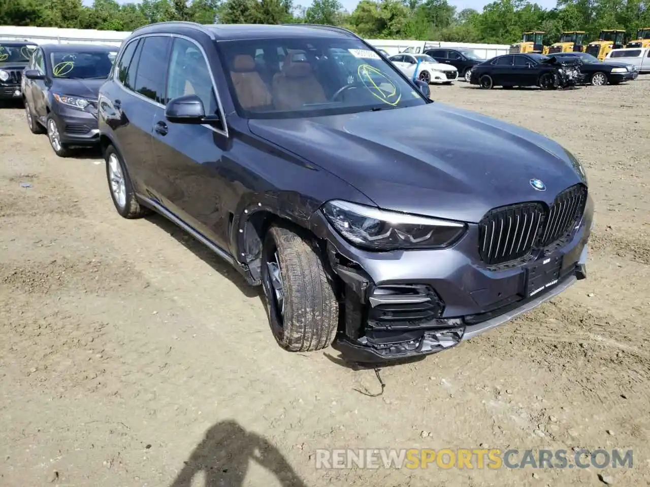 1 Photograph of a damaged car 5UXCR6C51KLL23776 BMW X5 2019