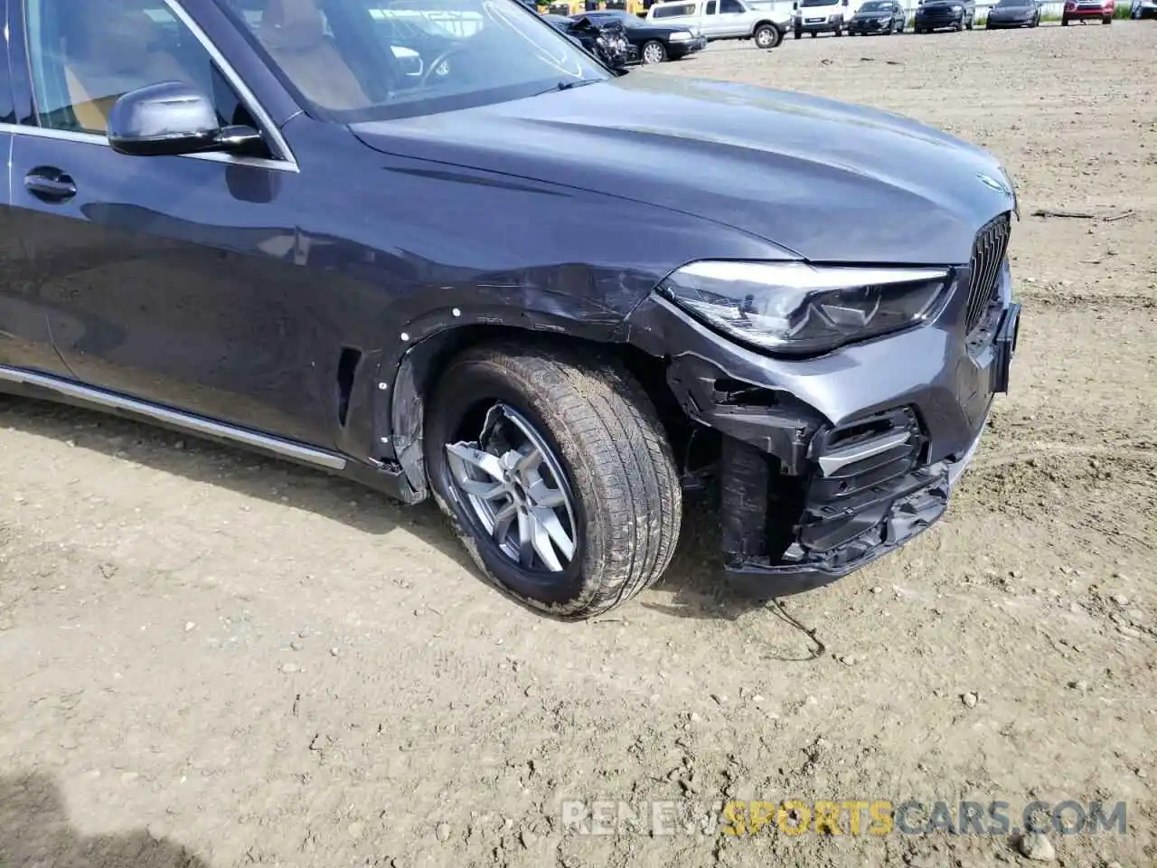 9 Photograph of a damaged car 5UXCR6C51KLL23776 BMW X5 2019