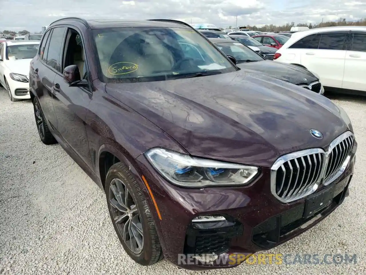 1 Photograph of a damaged car 5UXCR6C51KLL36110 BMW X5 2019