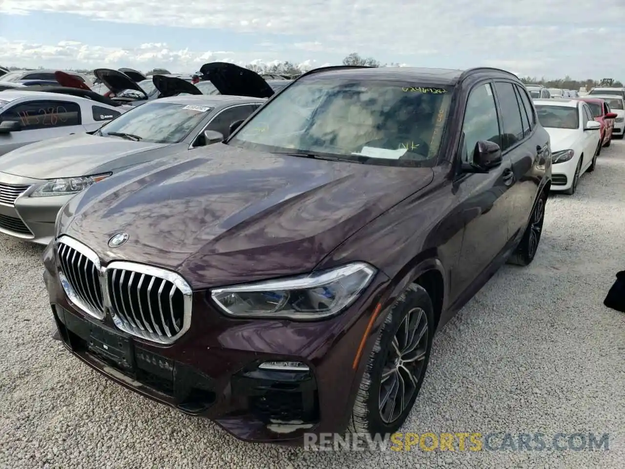 2 Photograph of a damaged car 5UXCR6C51KLL36110 BMW X5 2019