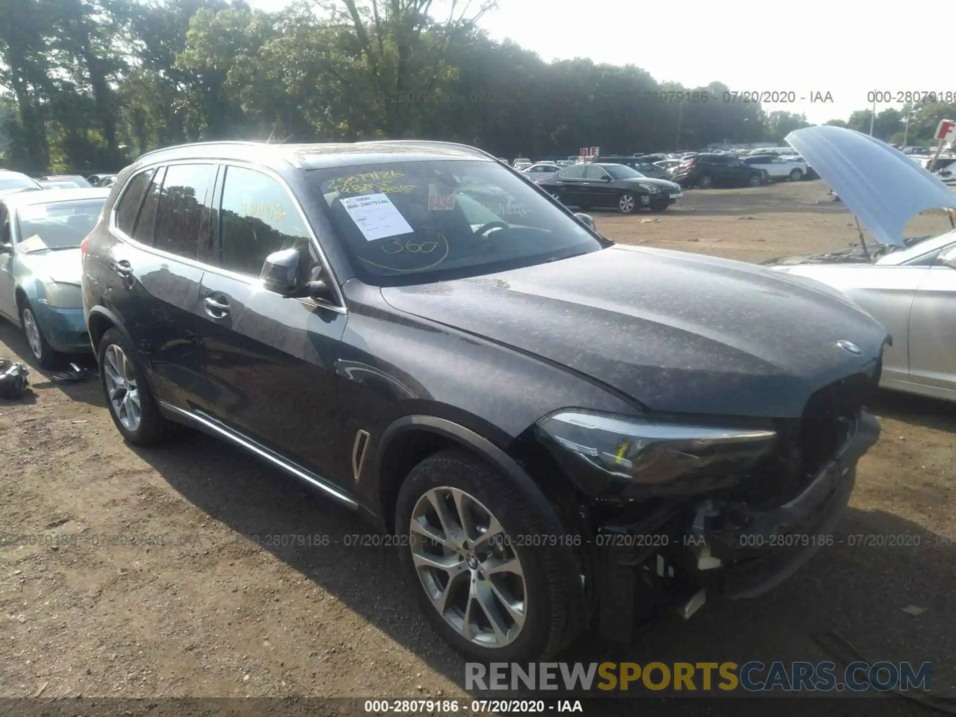 1 Photograph of a damaged car 5UXCR6C51KLL37998 BMW X5 2019