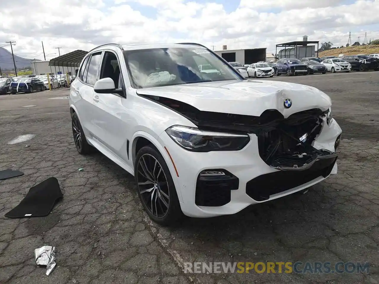 1 Photograph of a damaged car 5UXCR6C51KLL38357 BMW X5 2019