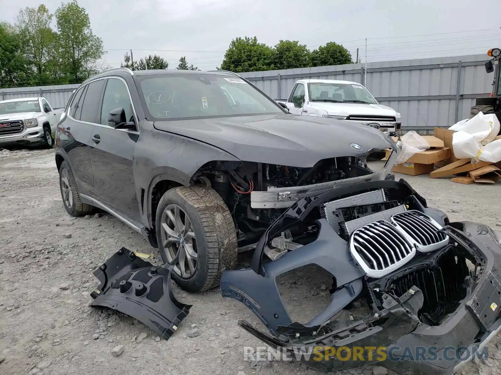 1 Photograph of a damaged car 5UXCR6C51KLL39895 BMW X5 2019