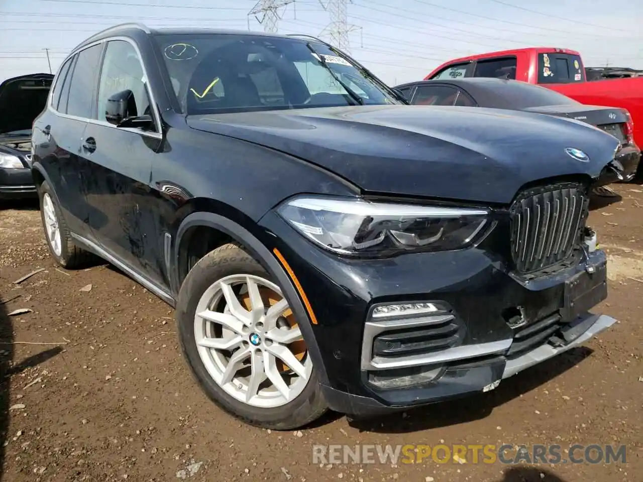 1 Photograph of a damaged car 5UXCR6C51KLL51237 BMW X5 2019