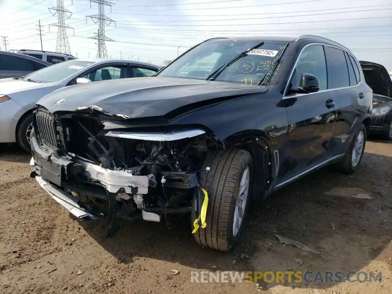 2 Photograph of a damaged car 5UXCR6C51KLL51237 BMW X5 2019