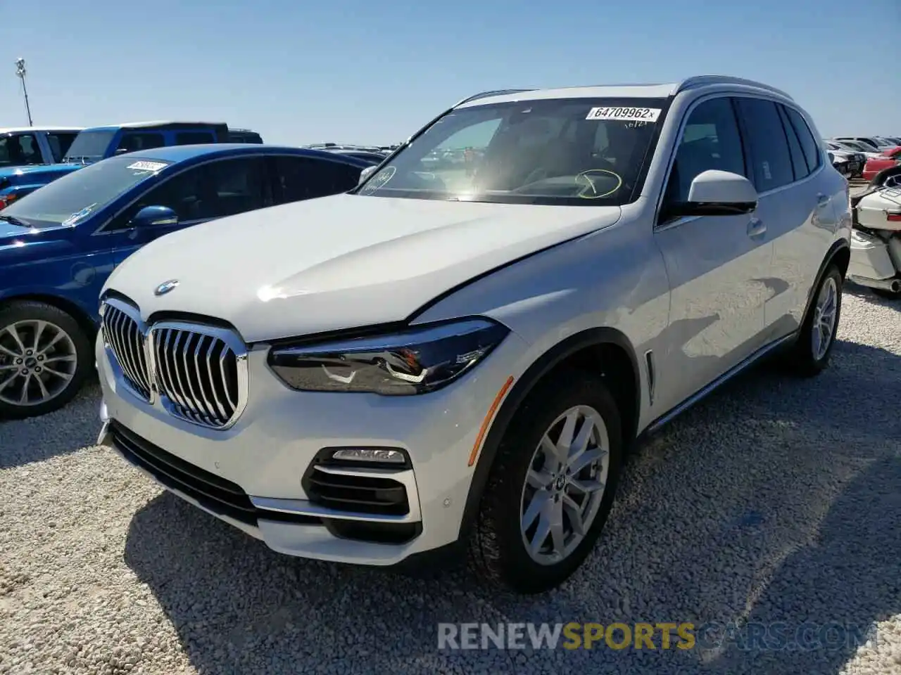 2 Photograph of a damaged car 5UXCR6C51KLL52260 BMW X5 2019