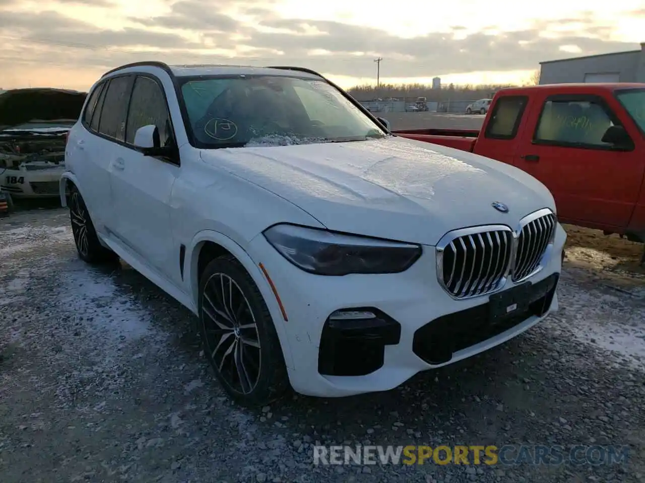 1 Photograph of a damaged car 5UXCR6C51KLL52954 BMW X5 2019