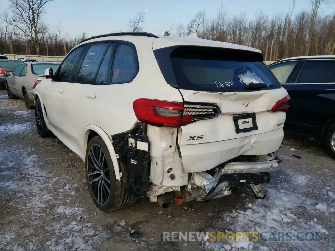 3 Photograph of a damaged car 5UXCR6C51KLL52954 BMW X5 2019