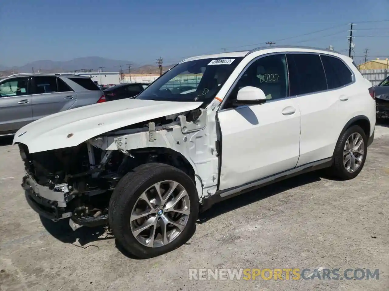 2 Photograph of a damaged car 5UXCR6C51KLL53053 BMW X5 2019