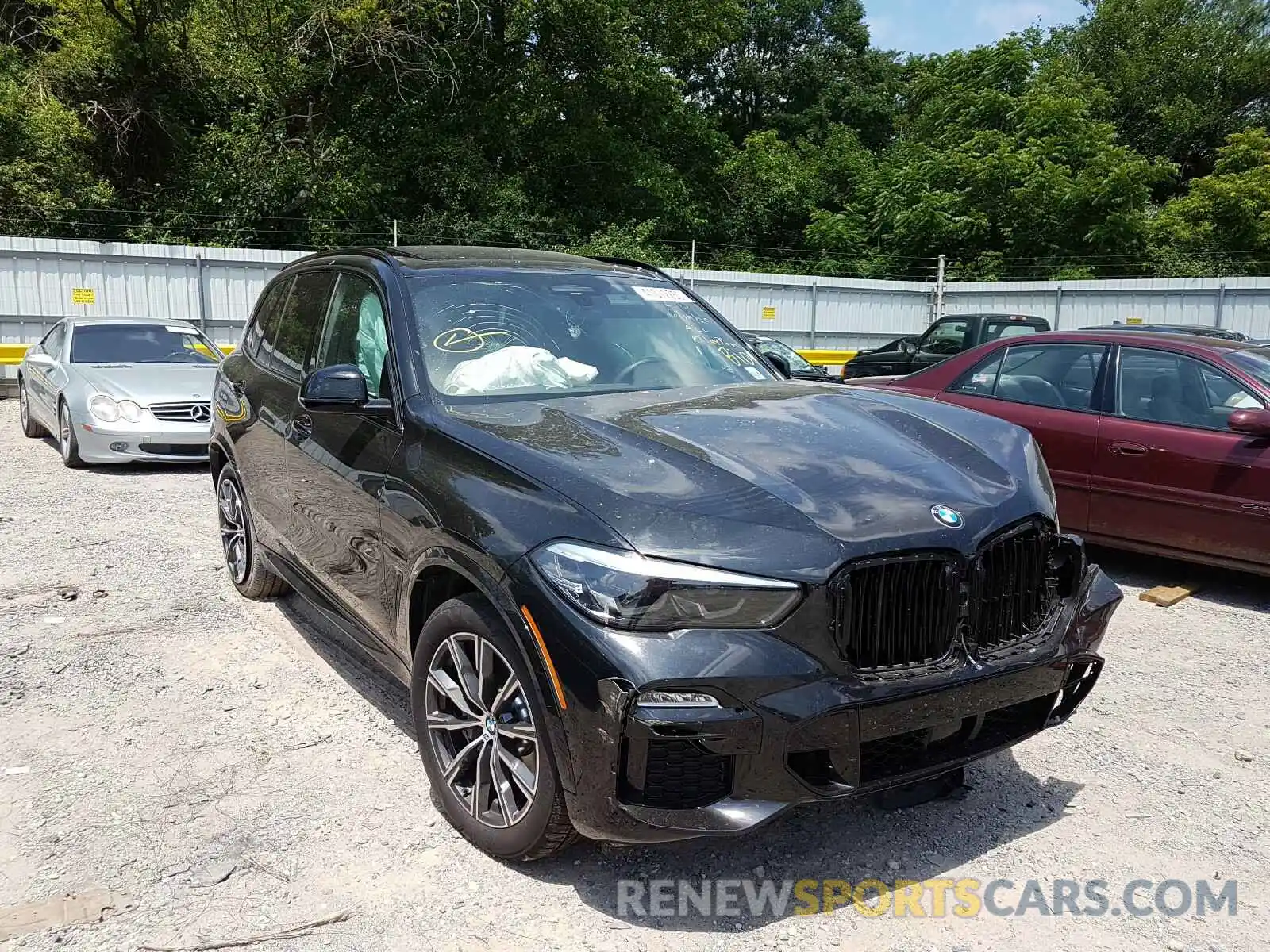 1 Photograph of a damaged car 5UXCR6C51KLL60553 BMW X5 2019