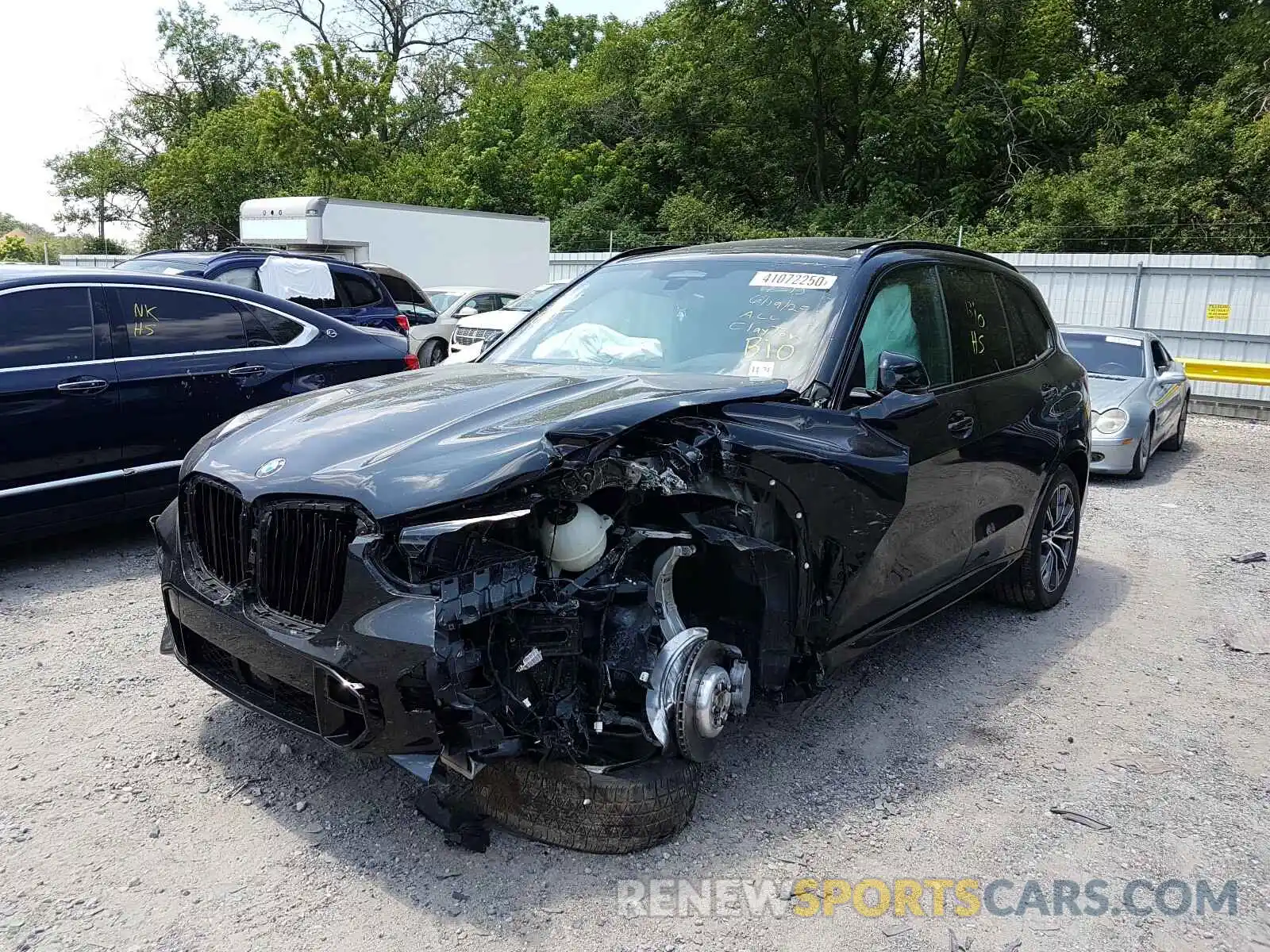 2 Photograph of a damaged car 5UXCR6C51KLL60553 BMW X5 2019