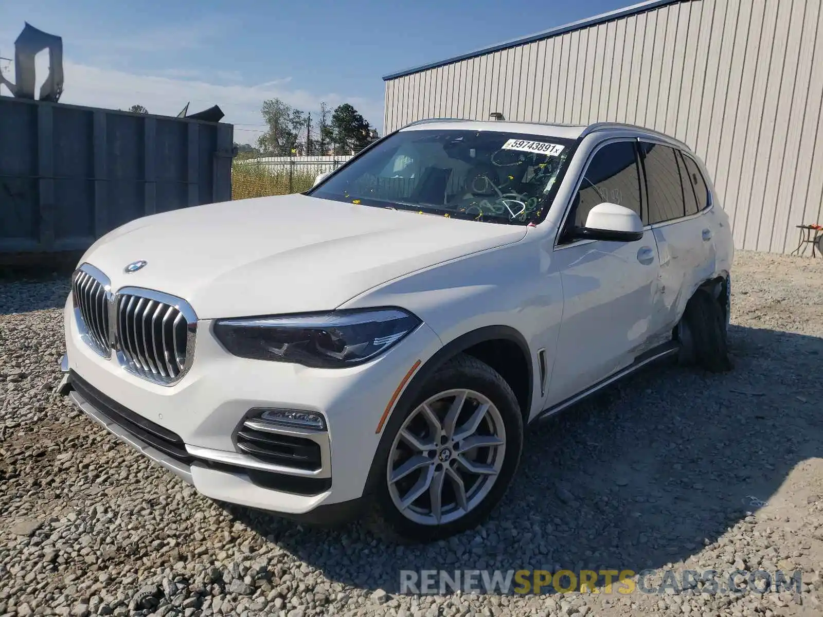 2 Фотография поврежденного автомобиля 5UXCR6C51KLL61119 BMW X5 2019