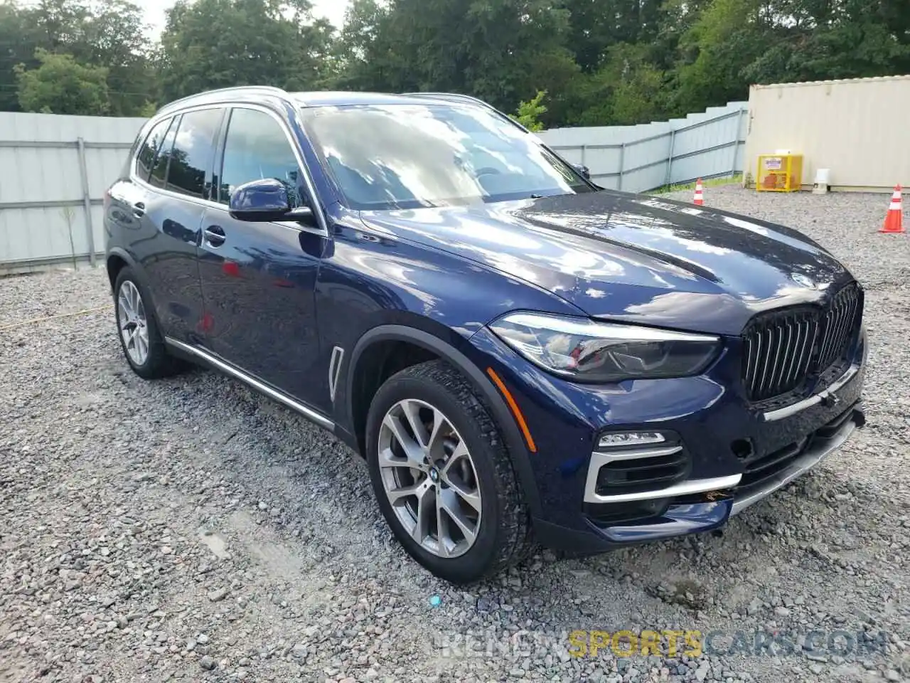 1 Photograph of a damaged car 5UXCR6C51KLL61475 BMW X5 2019