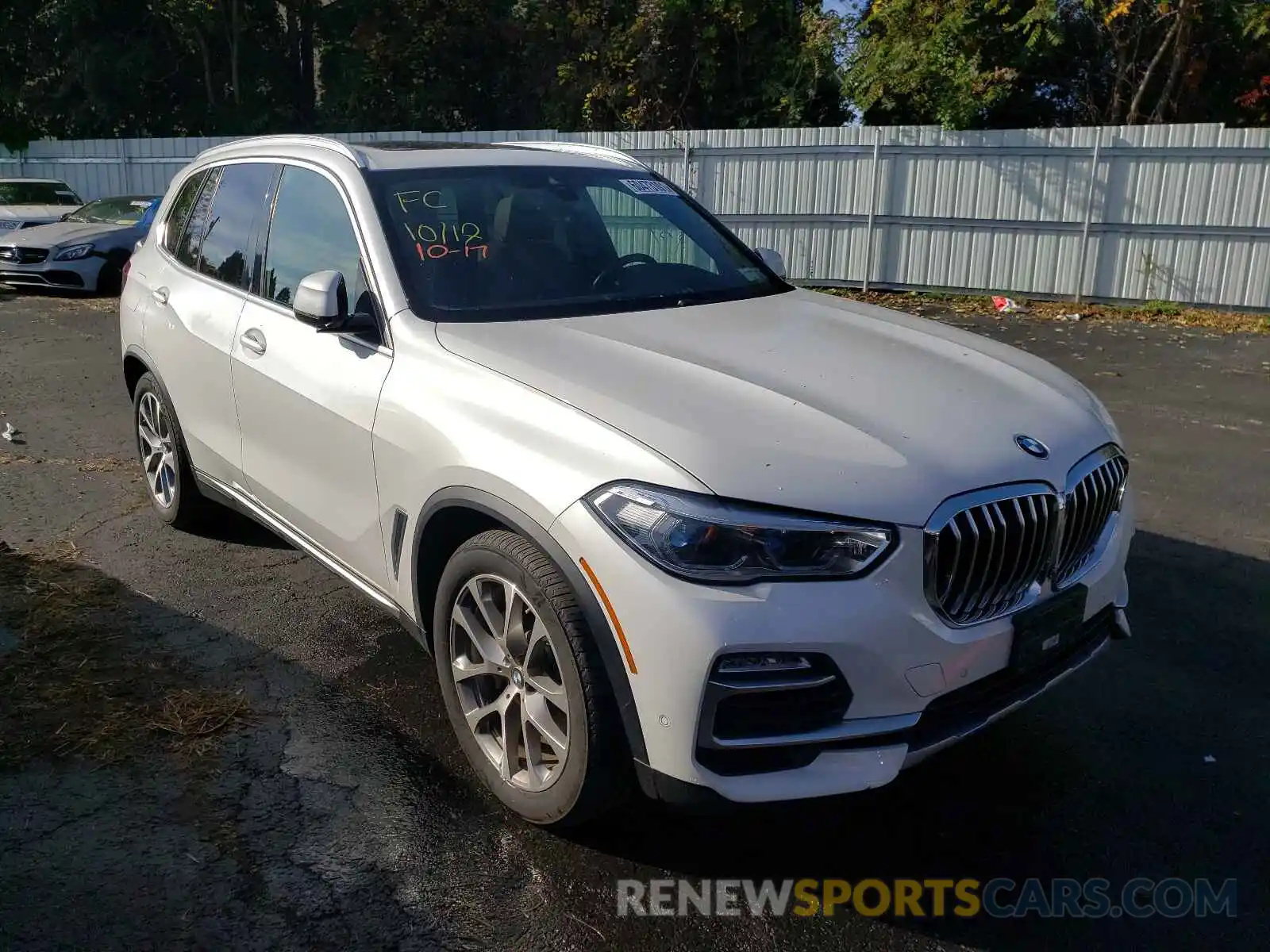 1 Photograph of a damaged car 5UXCR6C51KLL62965 BMW X5 2019