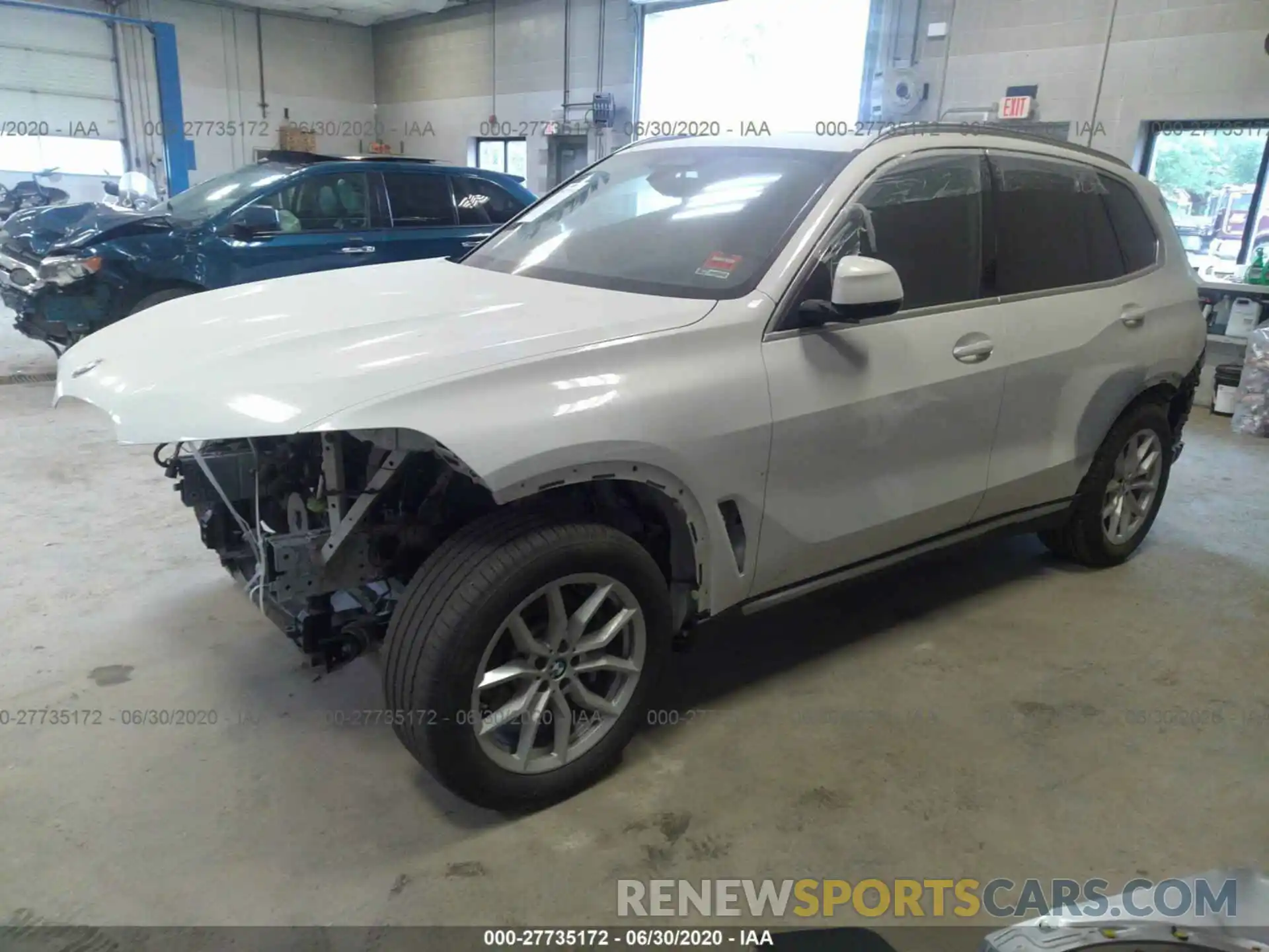 2 Фотография поврежденного автомобиля 5UXCR6C52KLK79528 BMW X5 2019