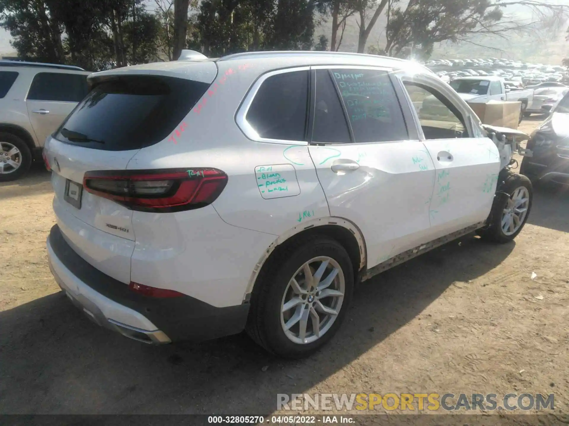 4 Фотография поврежденного автомобиля 5UXCR6C52KLK85412 BMW X5 2019