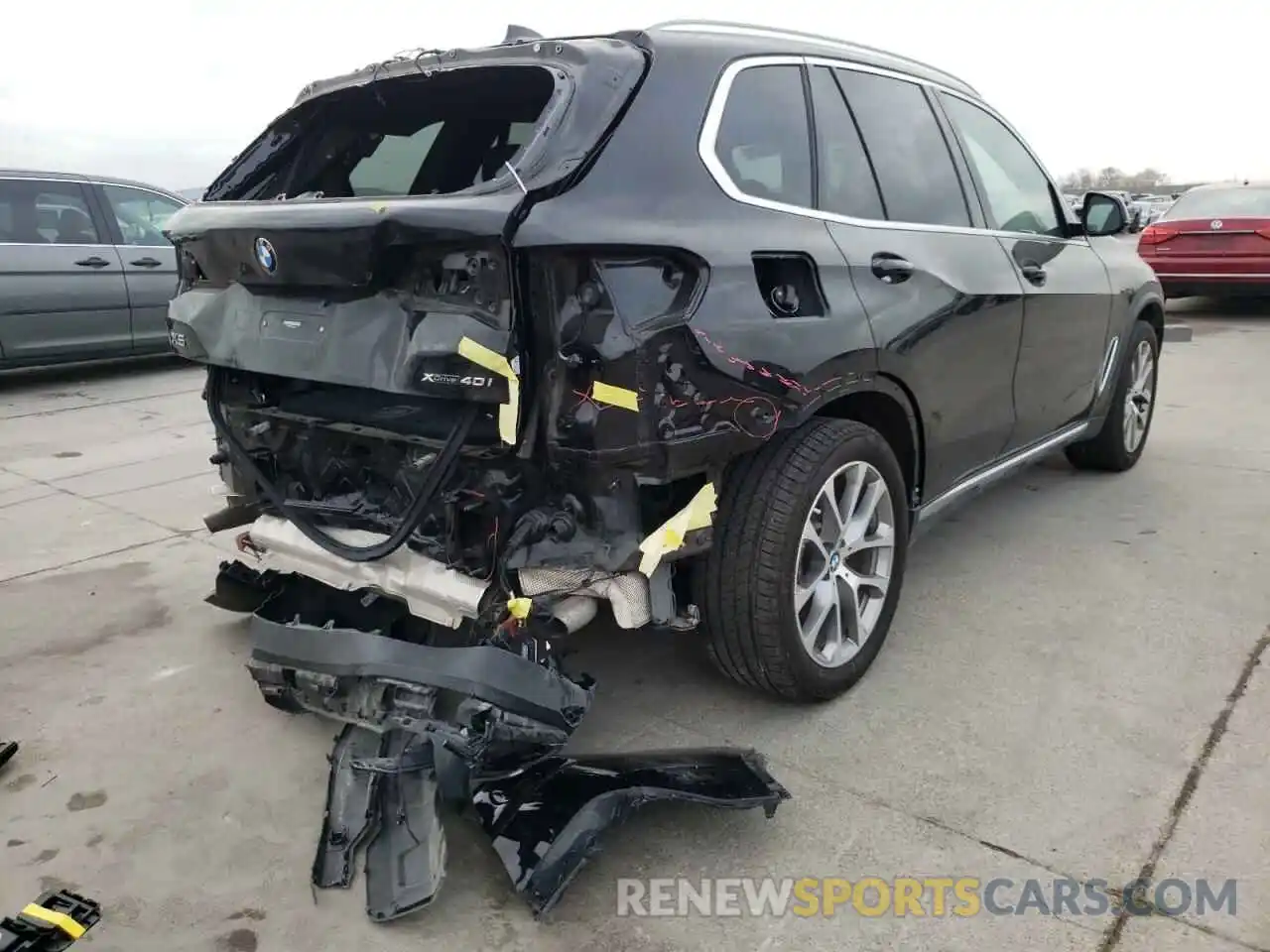 4 Фотография поврежденного автомобиля 5UXCR6C52KLK87015 BMW X5 2019