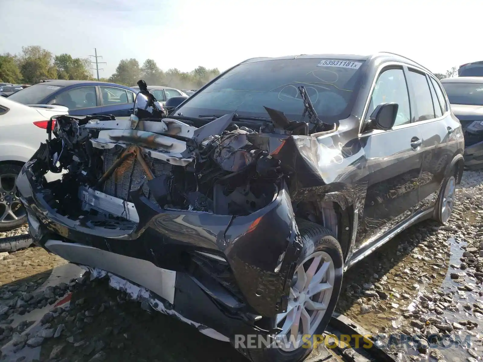 2 Photograph of a damaged car 5UXCR6C52KLK87127 BMW X5 2019