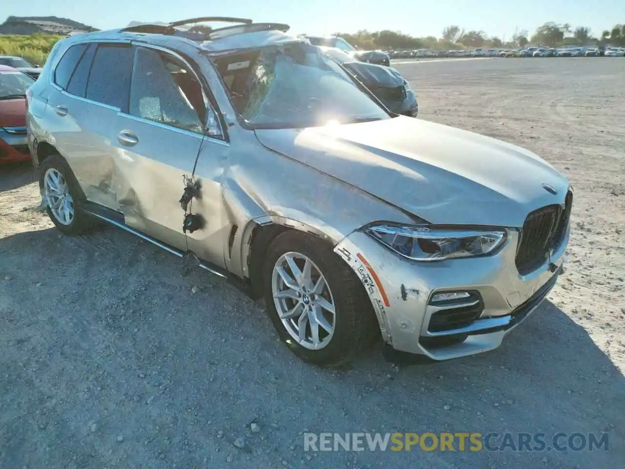 1 Photograph of a damaged car 5UXCR6C52KLK88231 BMW X5 2019