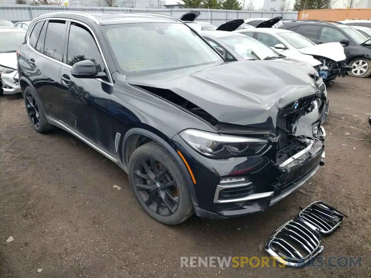 1 Photograph of a damaged car 5UXCR6C52KLL02550 BMW X5 2019