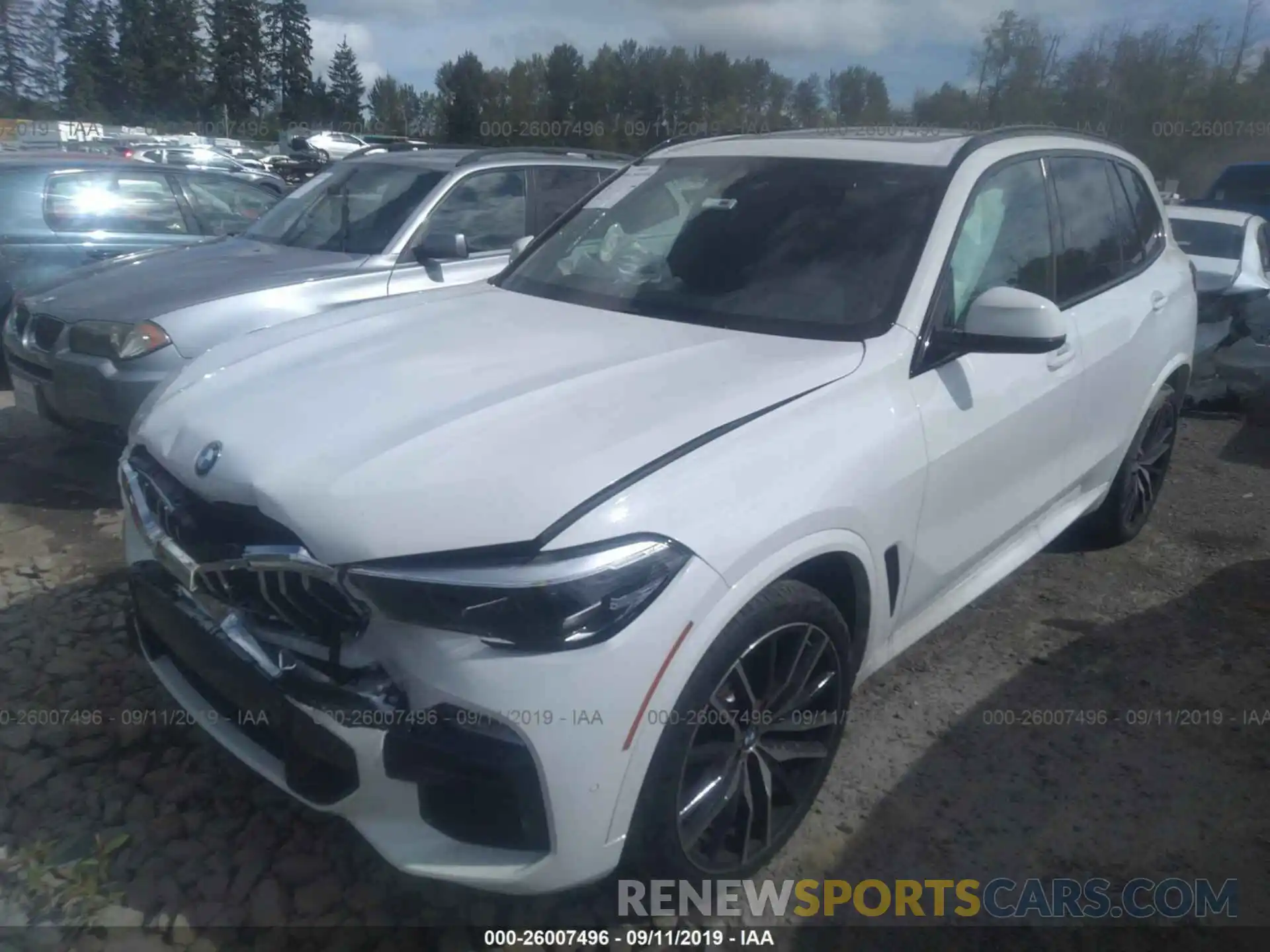 2 Photograph of a damaged car 5UXCR6C52KLL03777 BMW X5 2019