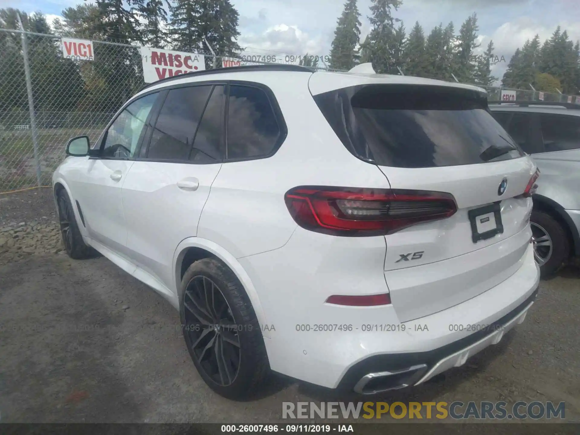 3 Photograph of a damaged car 5UXCR6C52KLL03777 BMW X5 2019