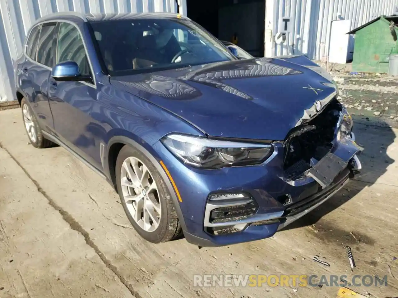 1 Photograph of a damaged car 5UXCR6C52KLL09255 BMW X5 2019