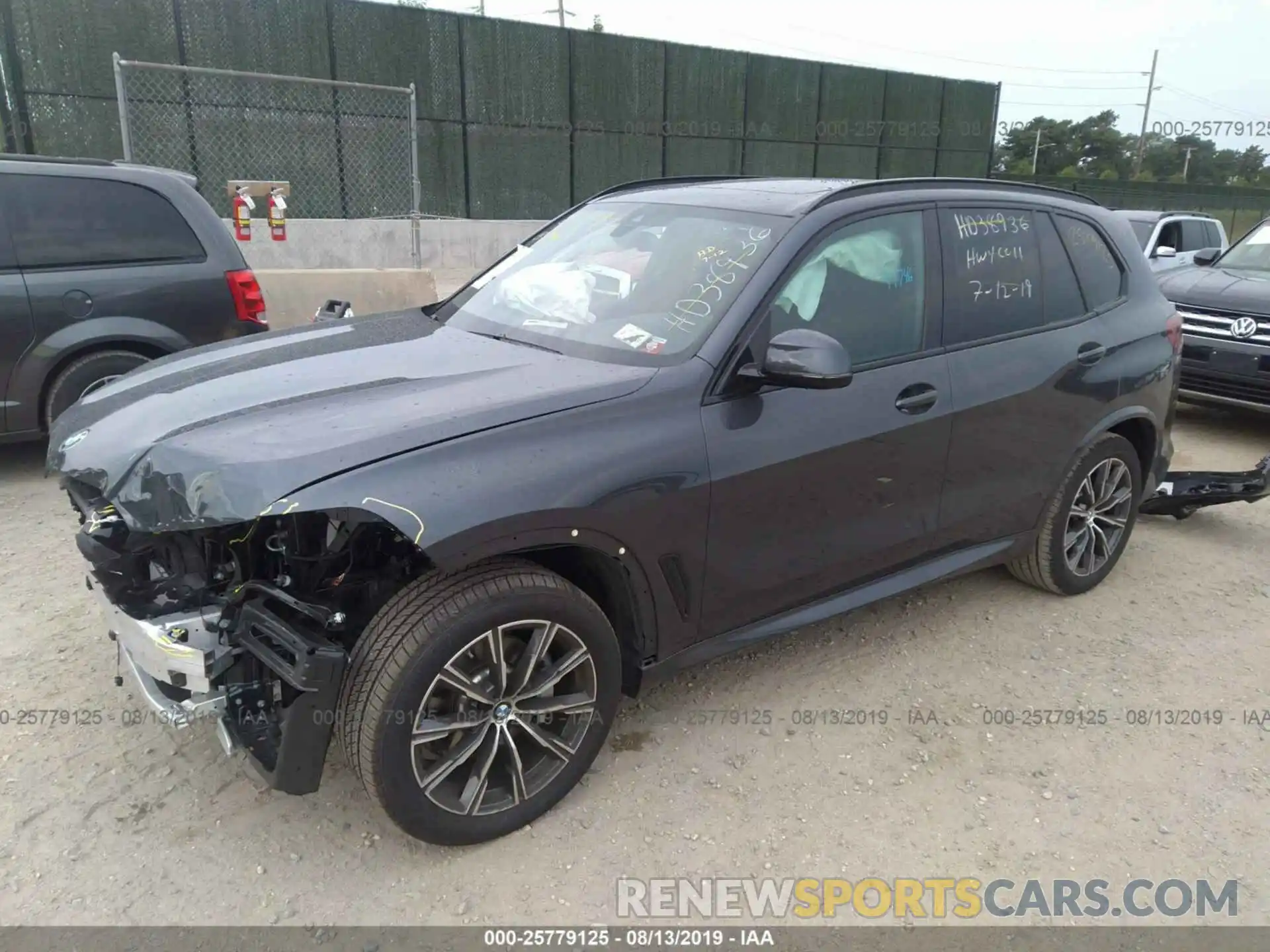 2 Photograph of a damaged car 5UXCR6C52KLL13581 BMW X5 2019