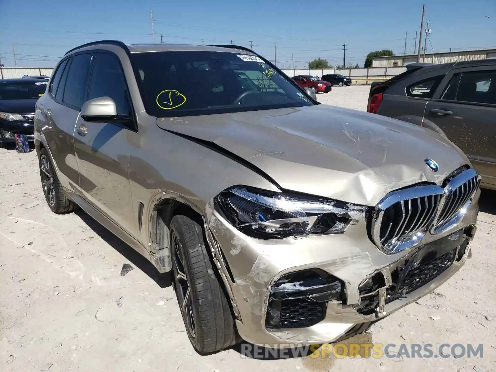 1 Photograph of a damaged car 5UXCR6C52KLL14892 BMW X5 2019