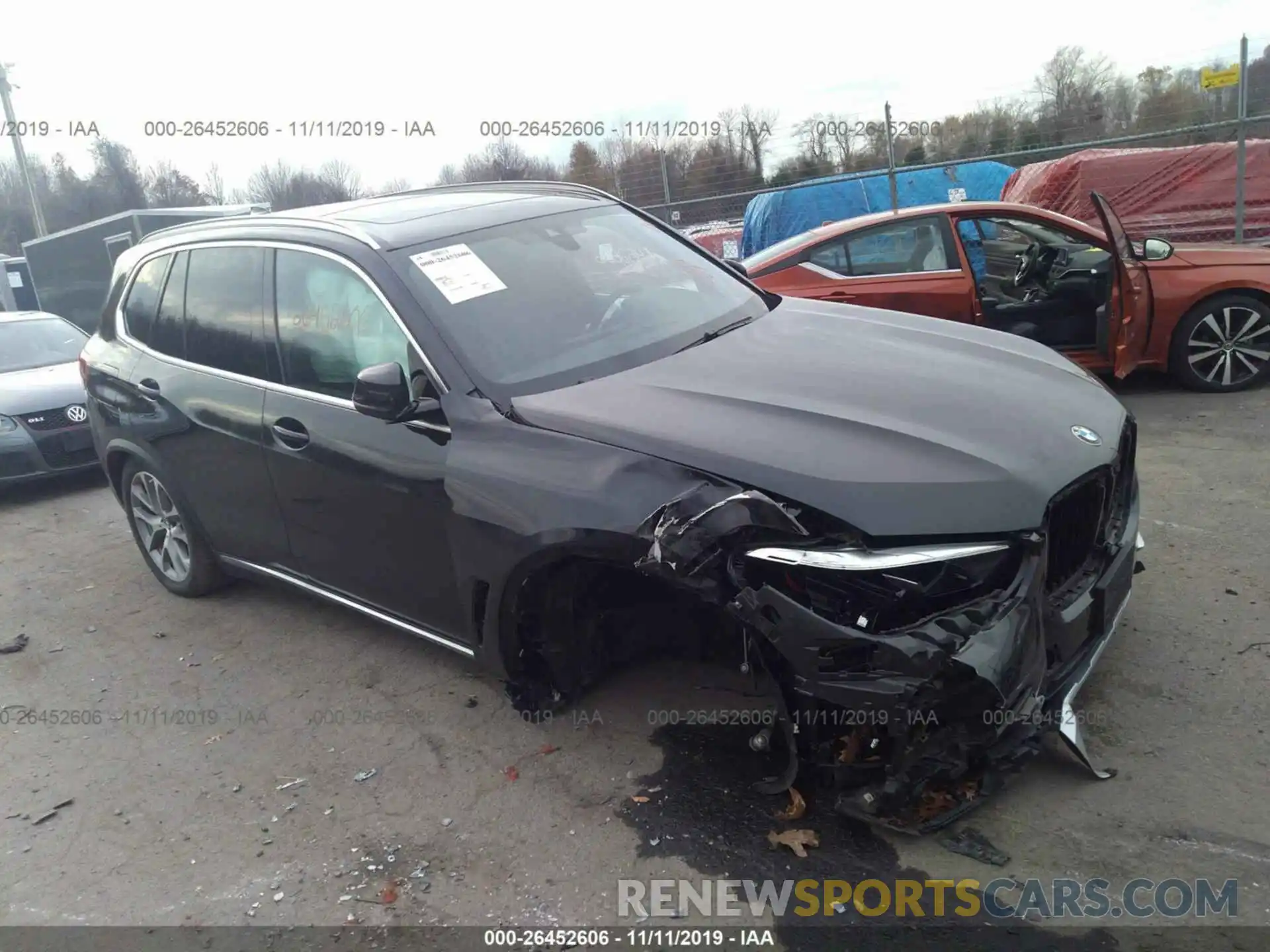 1 Фотография поврежденного автомобиля 5UXCR6C52KLL22068 BMW X5 2019