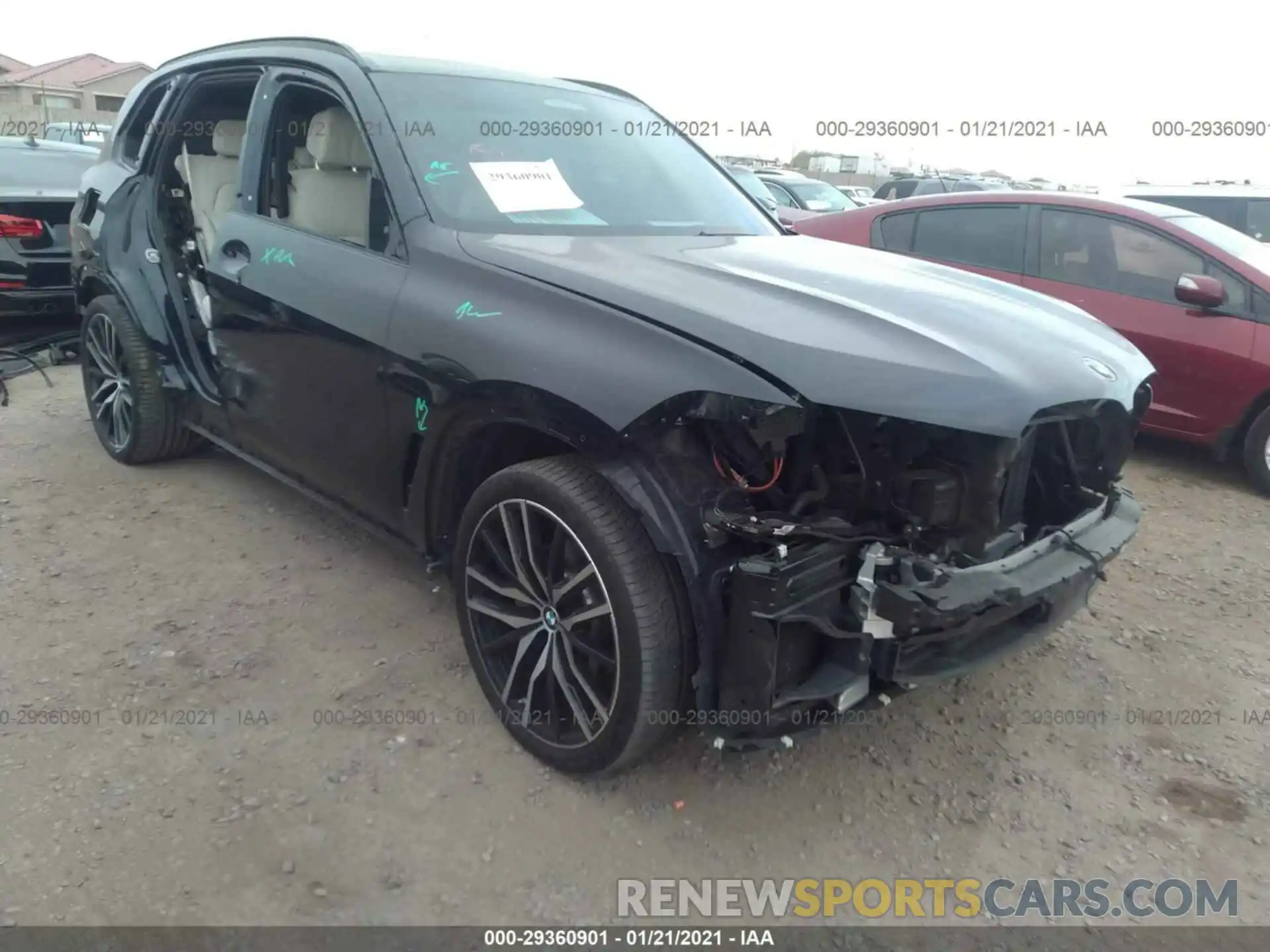 1 Фотография поврежденного автомобиля 5UXCR6C52KLL37413 BMW X5 2019