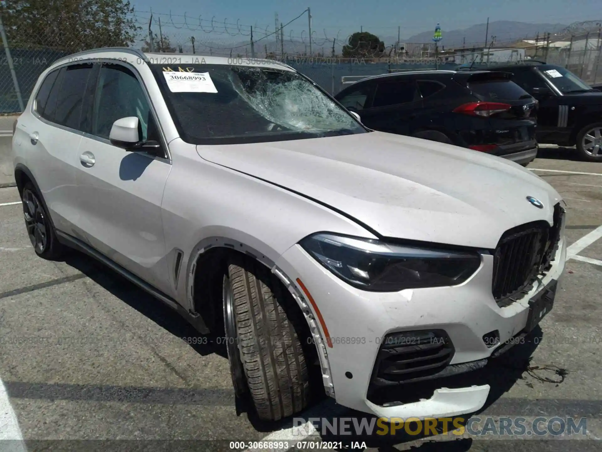 1 Photograph of a damaged car 5UXCR6C52KLL51800 BMW X5 2019