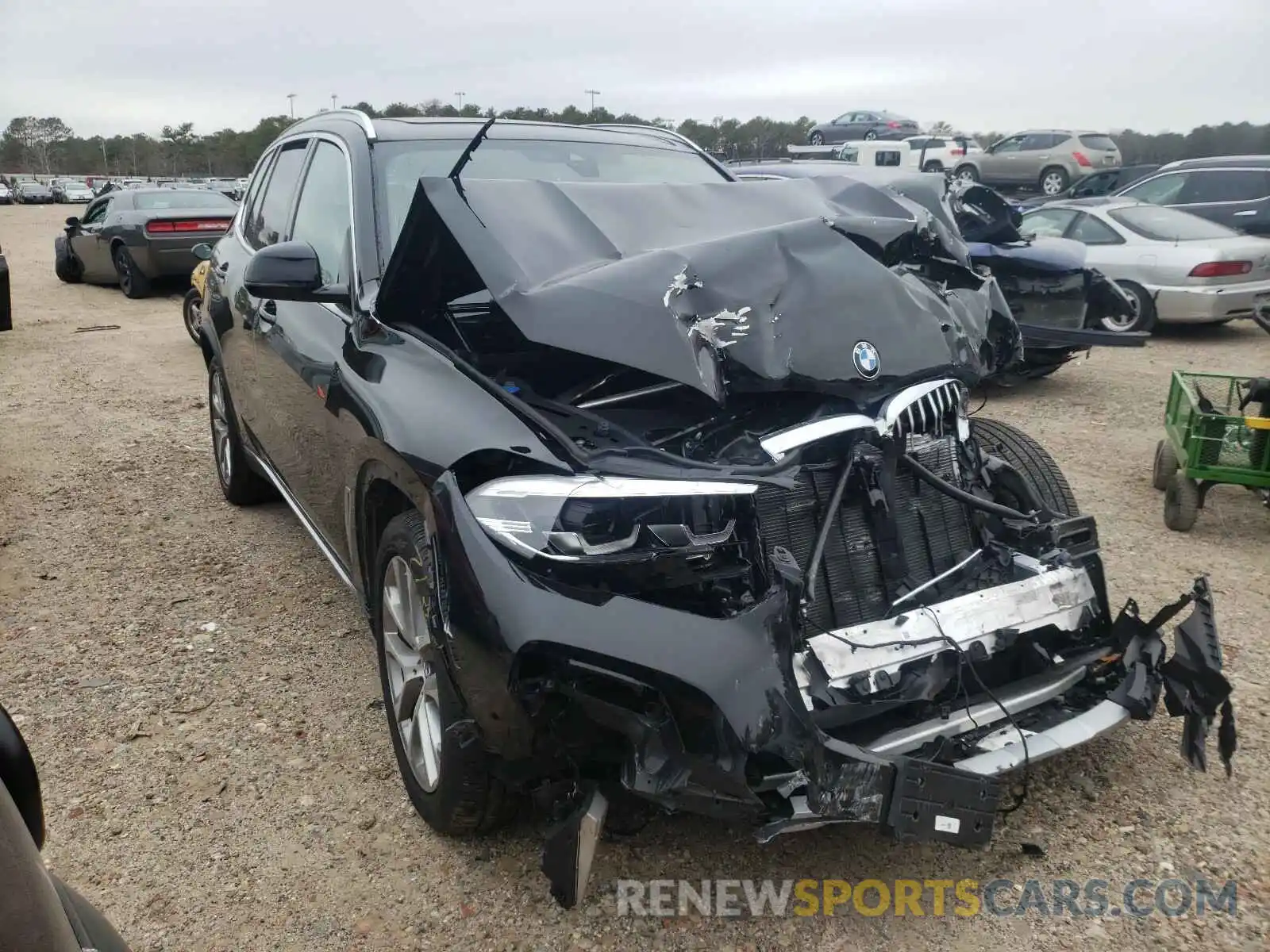 1 Photograph of a damaged car 5UXCR6C52KLL65065 BMW X5 2019