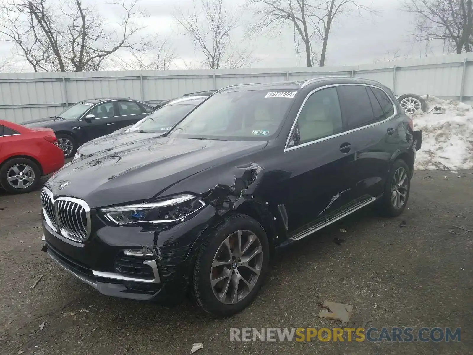 2 Фотография поврежденного автомобиля 5UXCR6C53KLB12355 BMW X5 2019