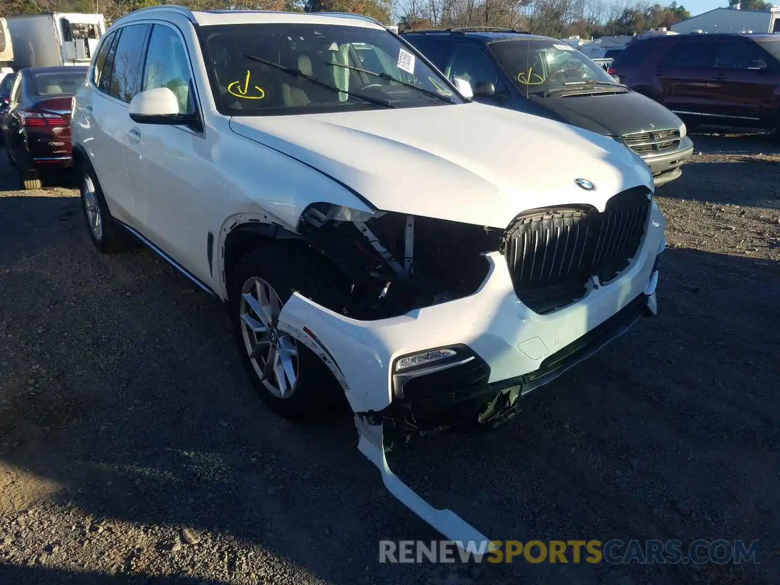 1 Фотография поврежденного автомобиля 5UXCR6C53KLK79621 BMW X5 2019