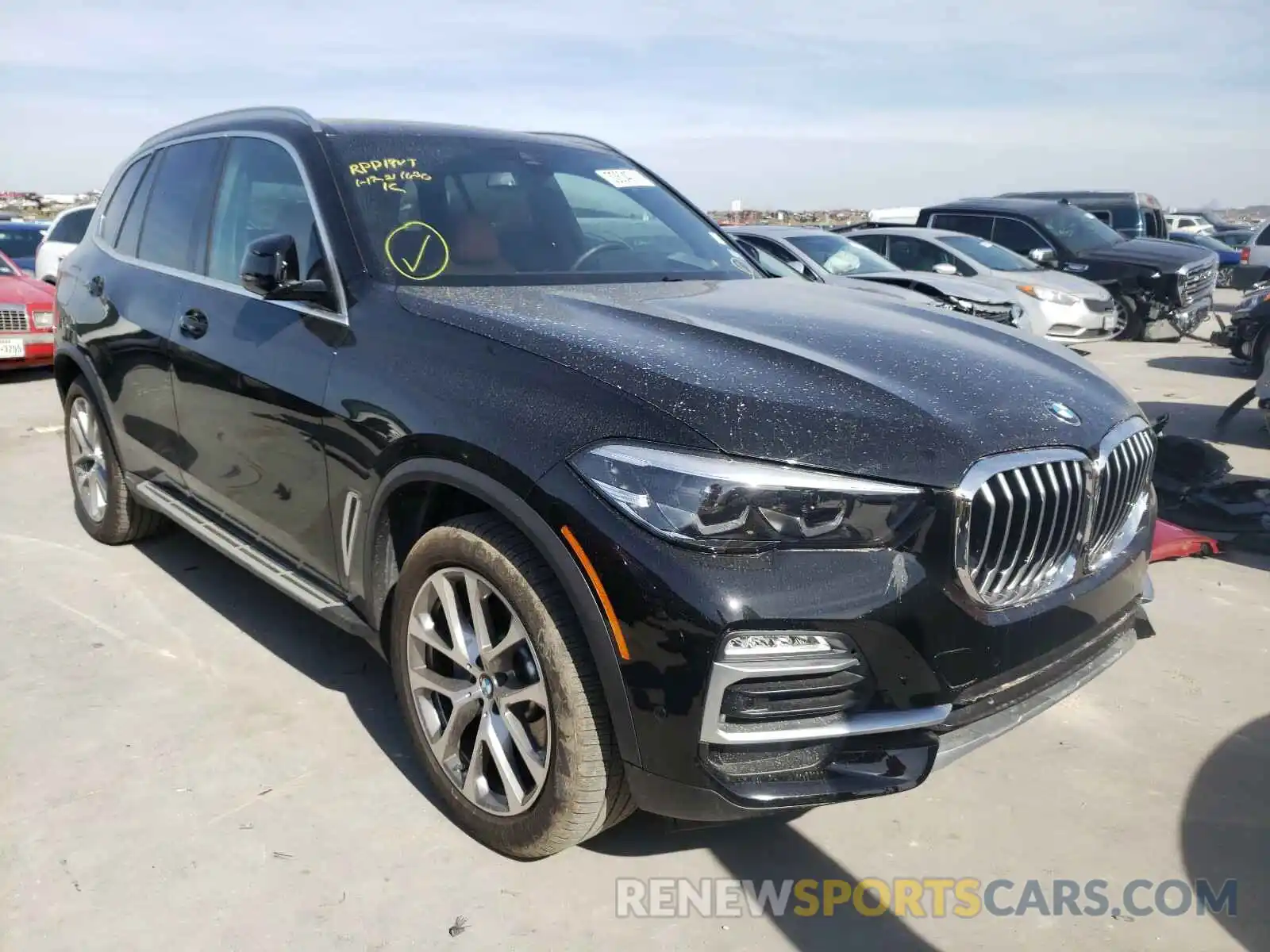 1 Photograph of a damaged car 5UXCR6C53KLK81630 BMW X5 2019