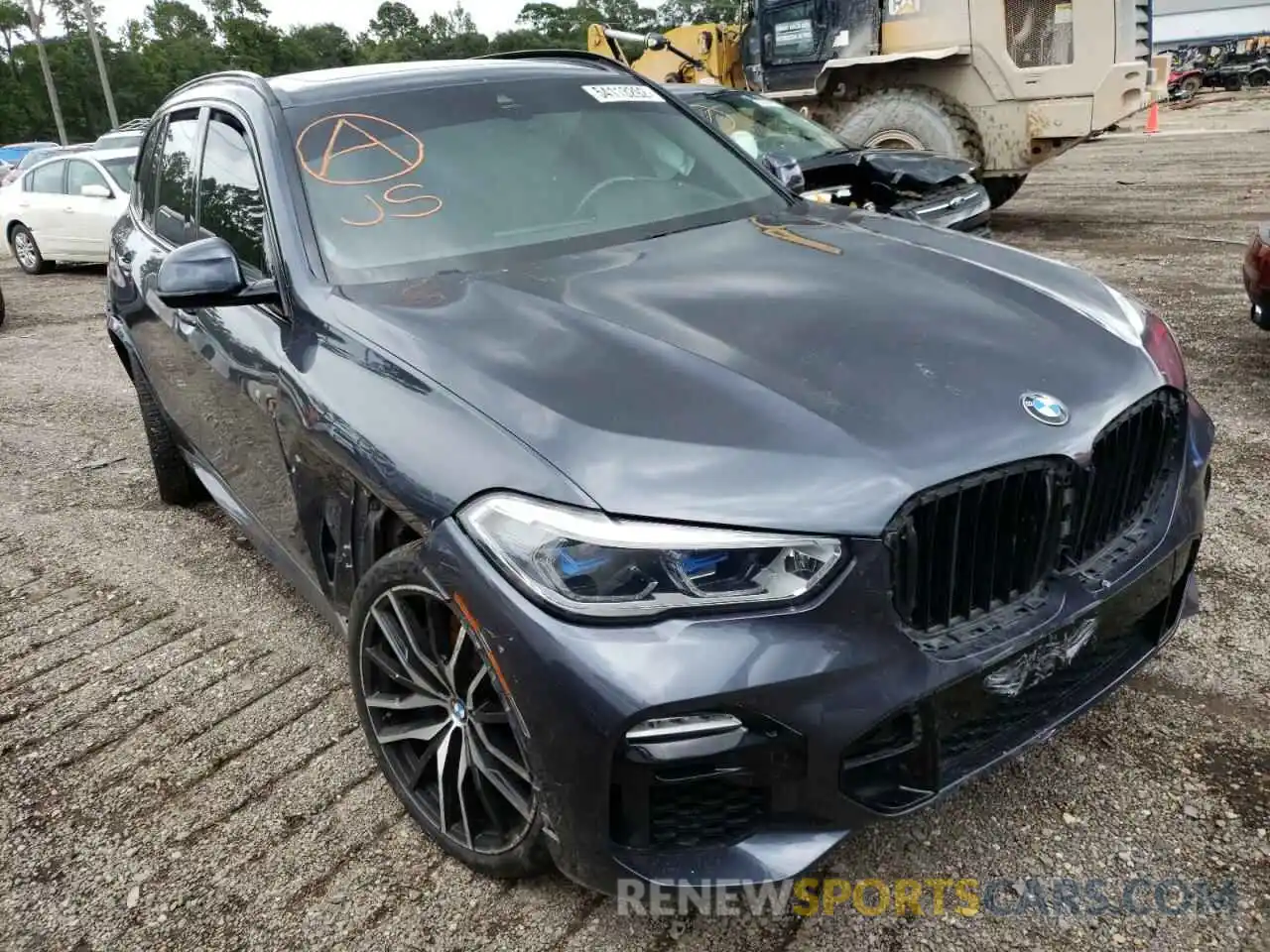 1 Photograph of a damaged car 5UXCR6C53KLK85077 BMW X5 2019