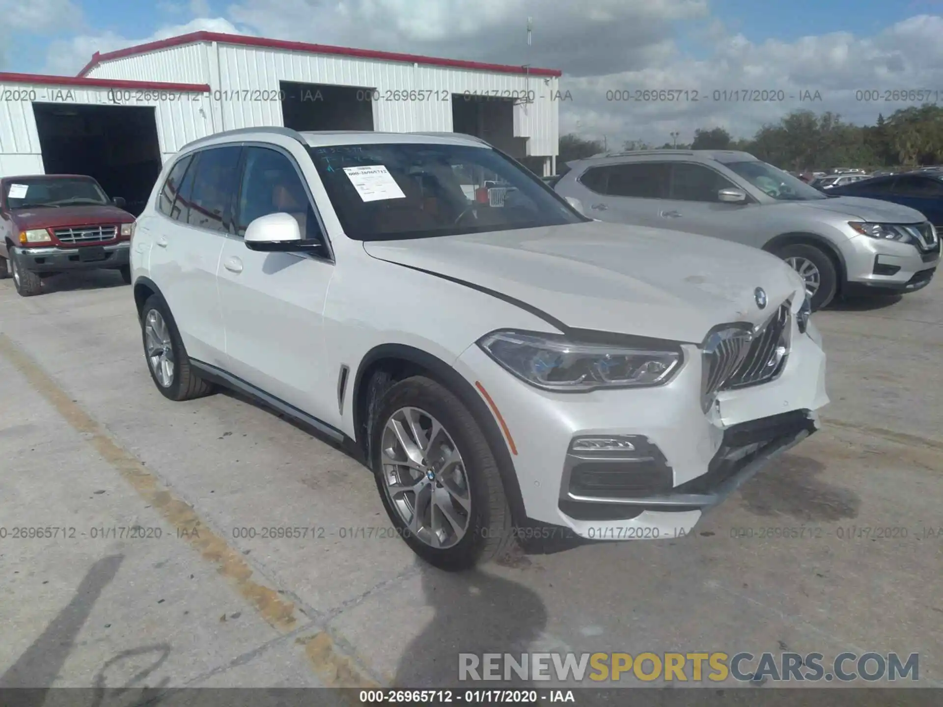 1 Photograph of a damaged car 5UXCR6C53KLK86908 BMW X5 2019