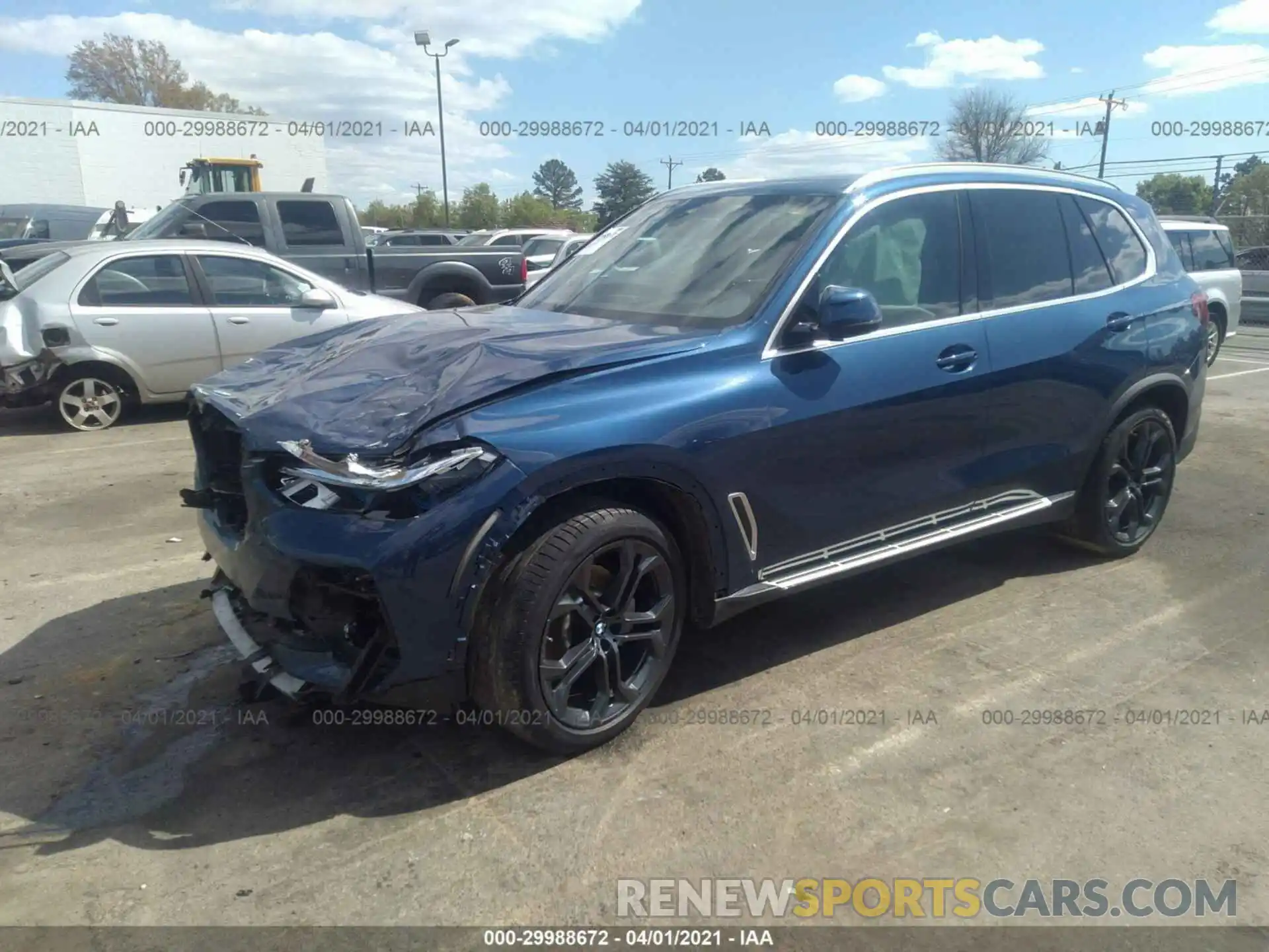 2 Photograph of a damaged car 5UXCR6C53KLK87492 BMW X5 2019