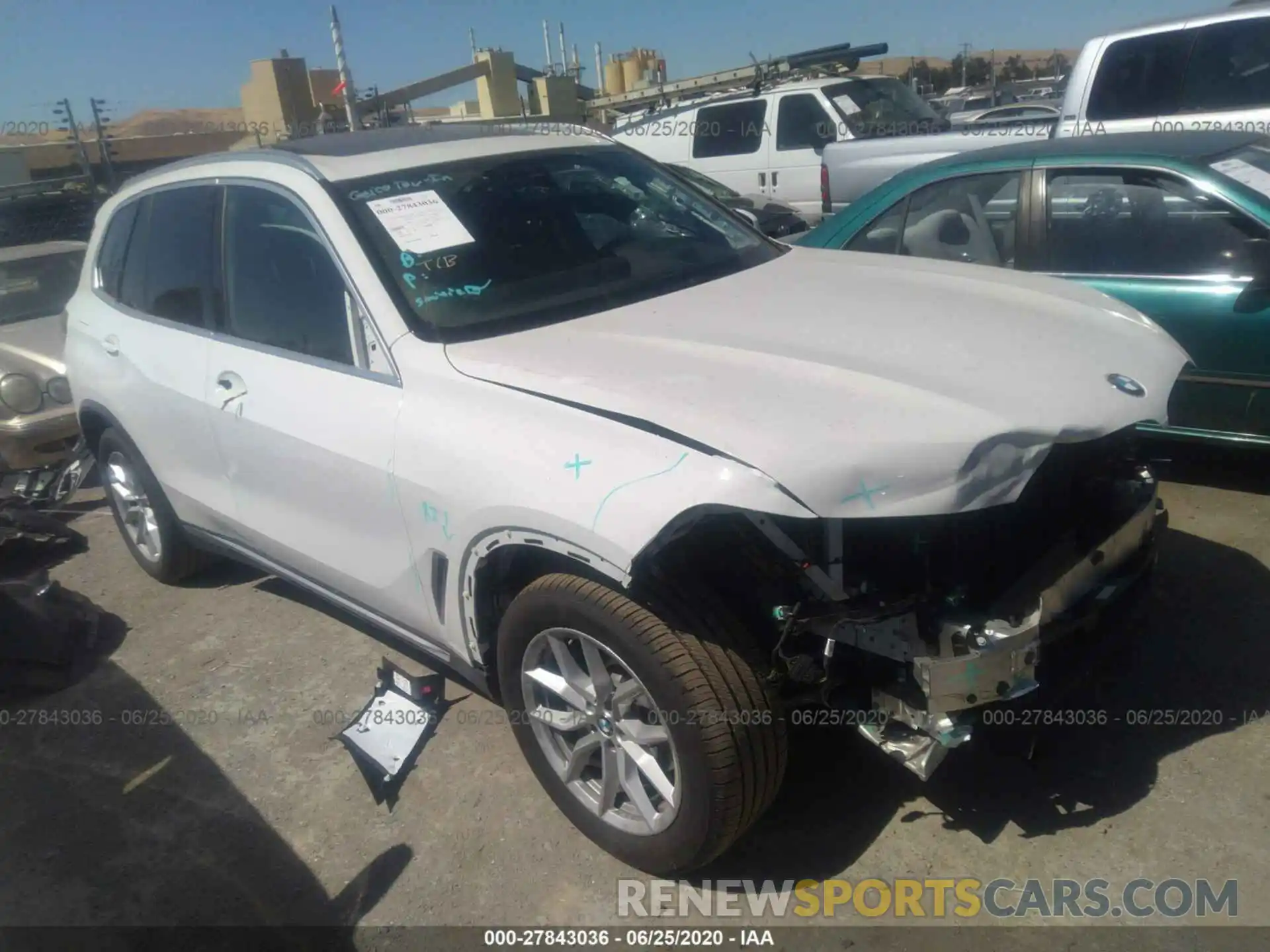 1 Photograph of a damaged car 5UXCR6C53KLK89257 BMW X5 2019