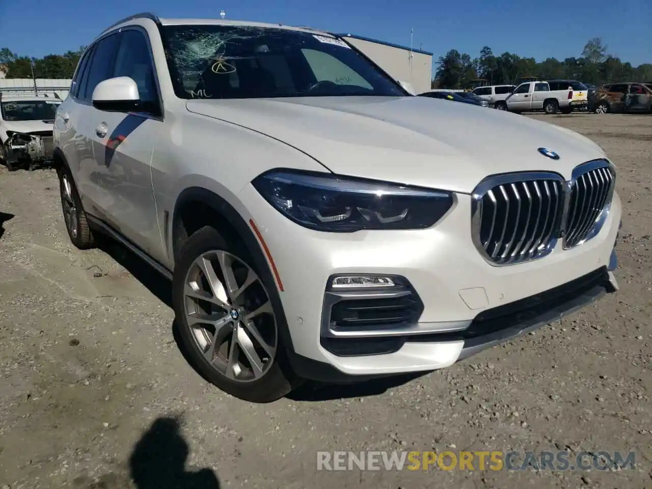 1 Photograph of a damaged car 5UXCR6C53KLL07417 BMW X5 2019