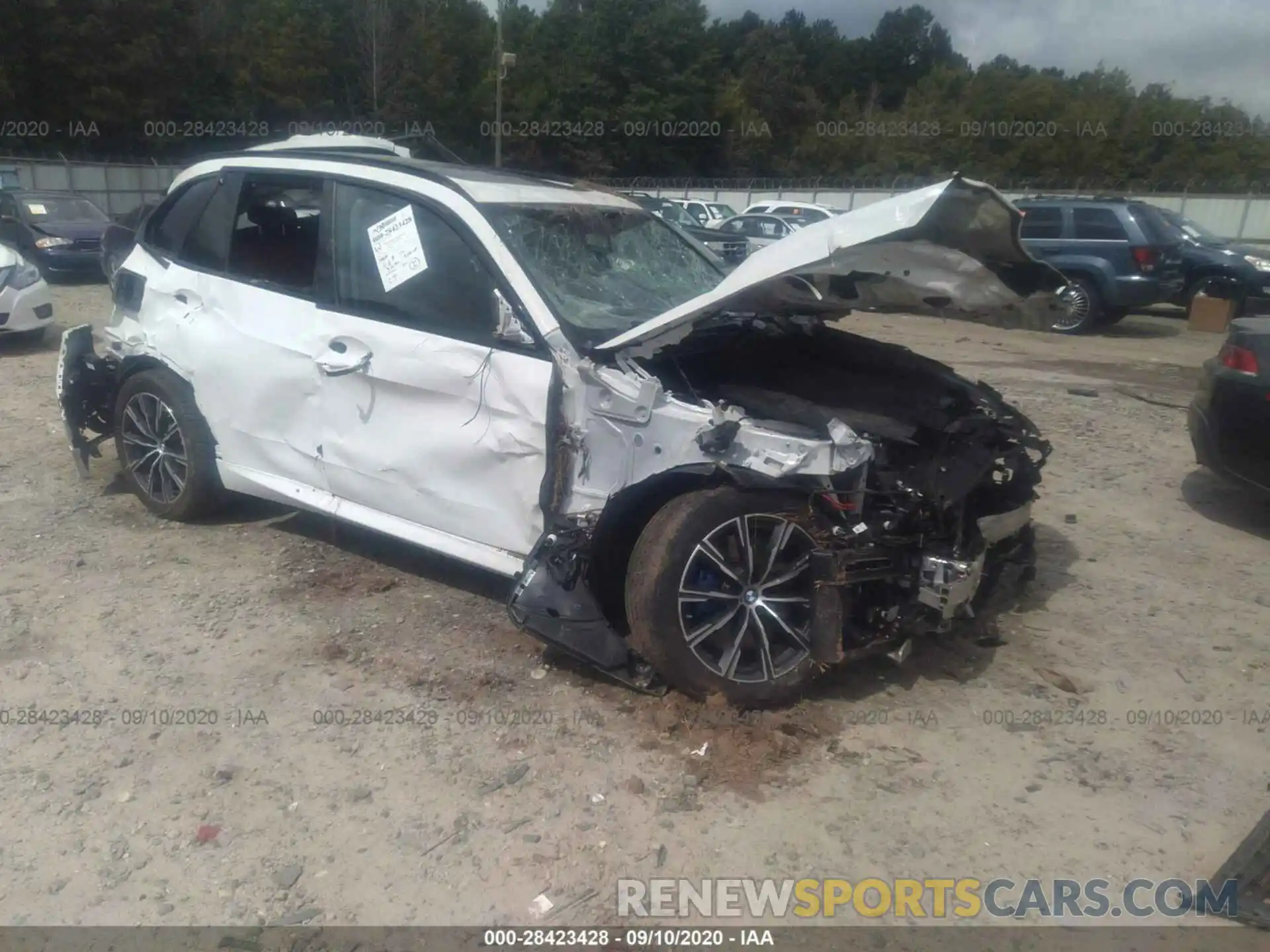 1 Photograph of a damaged car 5UXCR6C53KLL09393 BMW X5 2019