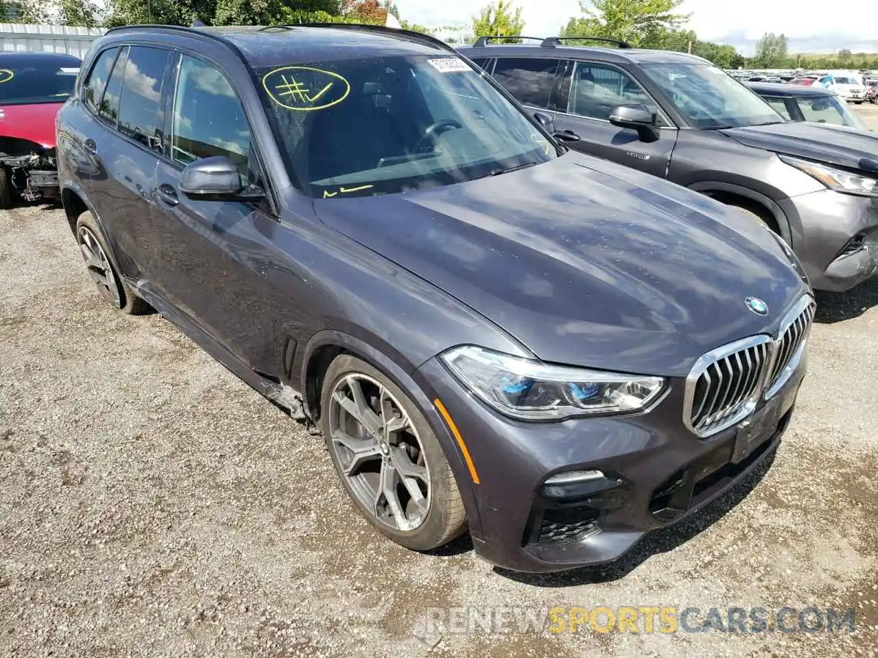 1 Фотография поврежденного автомобиля 5UXCR6C53KLL09815 BMW X5 2019