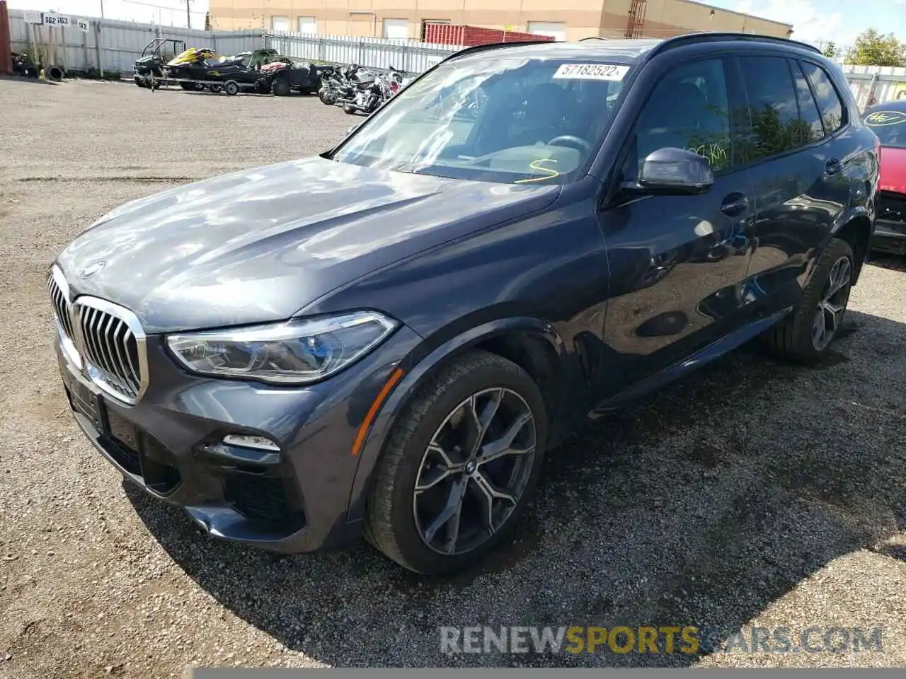 2 Photograph of a damaged car 5UXCR6C53KLL09815 BMW X5 2019