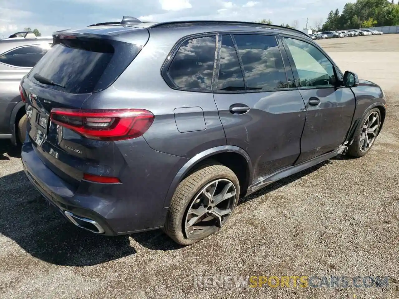 4 Photograph of a damaged car 5UXCR6C53KLL09815 BMW X5 2019